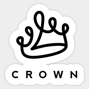 Crown Sticker